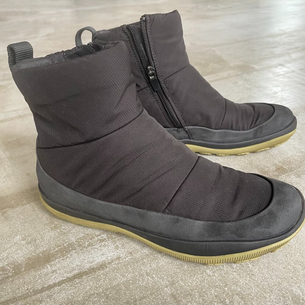 Camper Peu Pista Grey Nubuck and Polyester Ankle Boots for Women